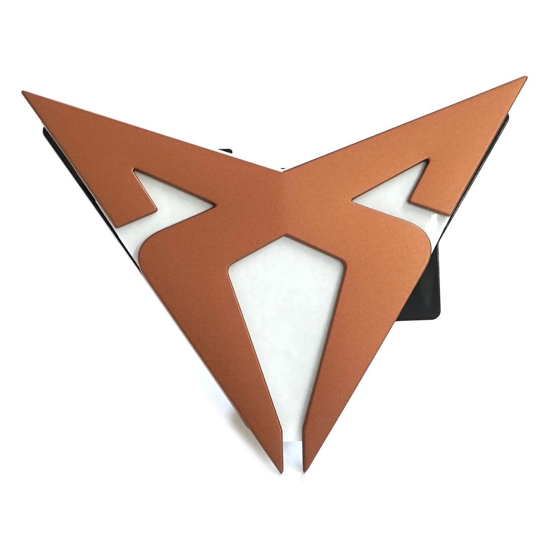 Seat 10E853679A27A Emblem Cupra vorn Kupfer Logo Motorhaube