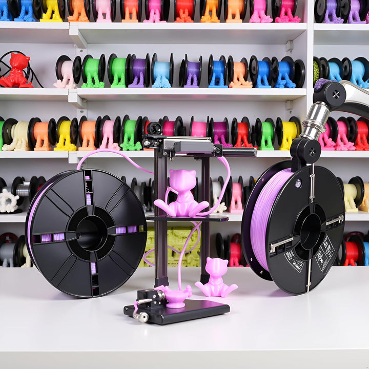iBOSSPLA Plus Shiny Silk 3D Drucker Filament 1.75mm, Silk PLA+ 3D Druck Filament mit Seidenglattes,