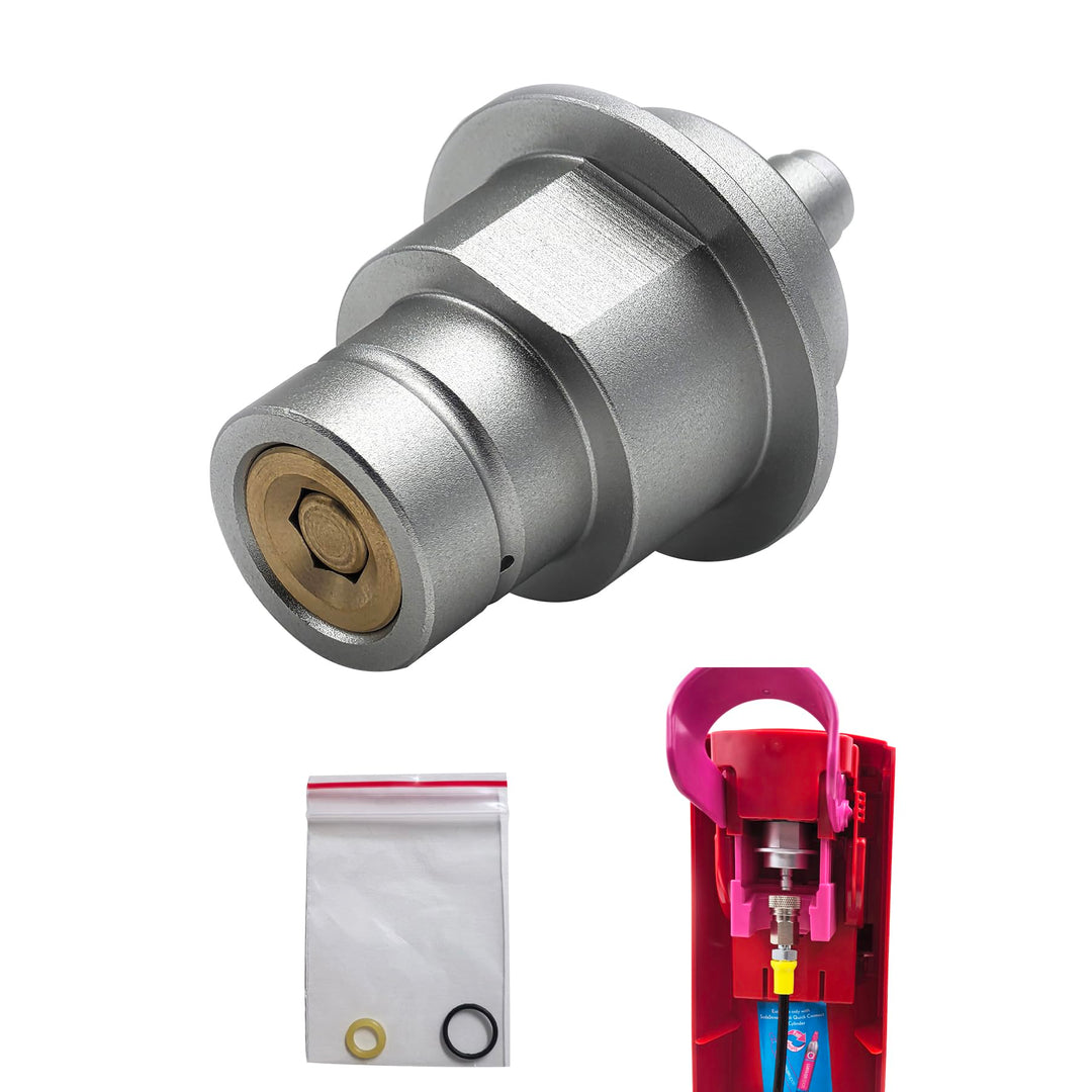 DRYHTEN Sodawasser-Maschine Terra DUO ART Gaia Quick Connect Fülladapter mit 8mm Schnellkupplung für