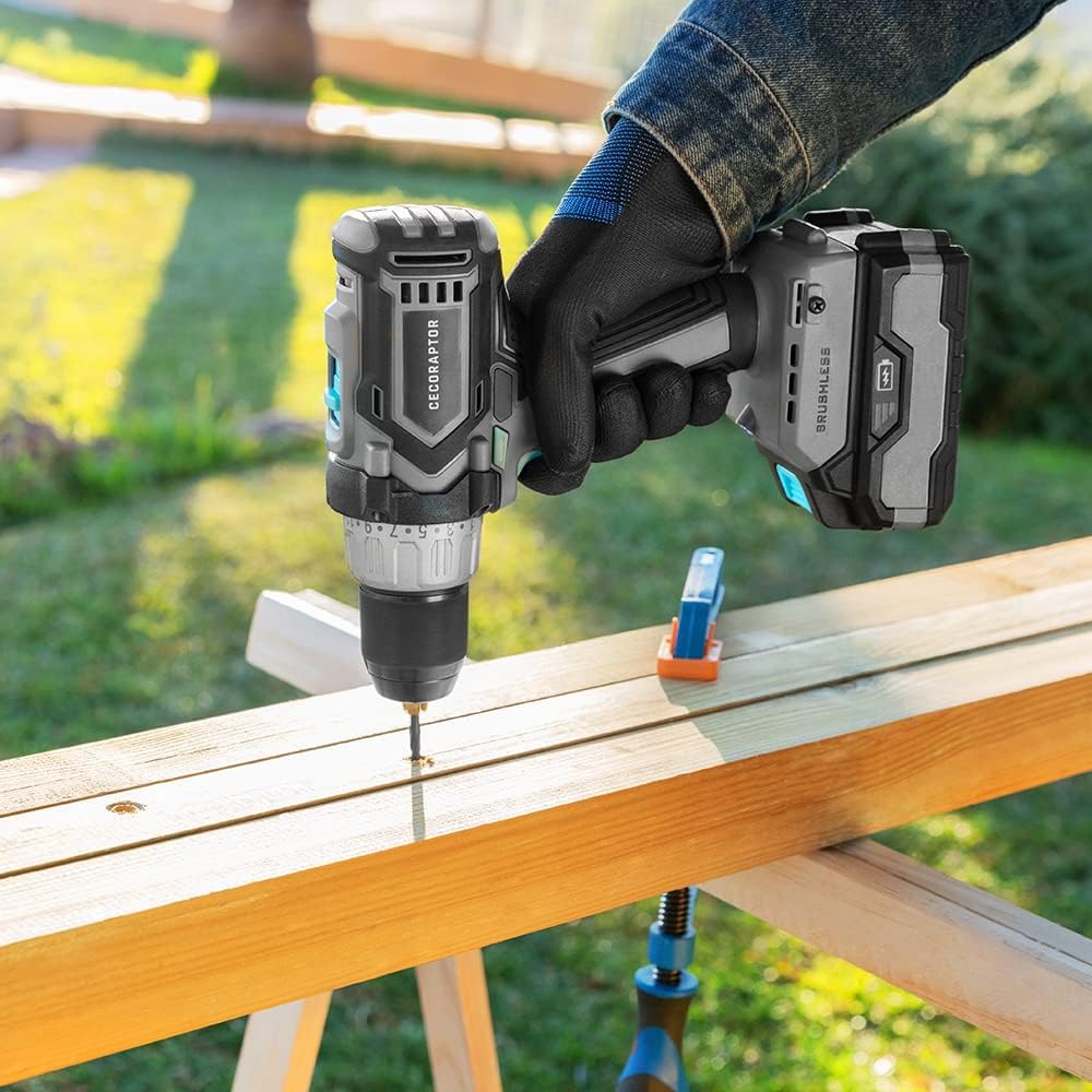 Cecotec Bohrmaschine CecoRaptor Perfect Drill 4020 Brushless Ultra. 20 V 4.000 mAh Akku-Bohrschraube