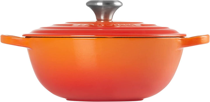 Le Creuset La Marmite aus Gusseisen, 24cm, Ofenrot, 21114240900430 Ofenrot 24 cm, Ofenrot 24 cm