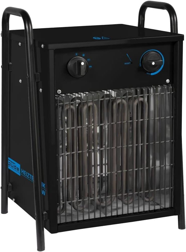 Güde 85013 Elektroheizer GH 9 EV 4.5 kW, Blau
