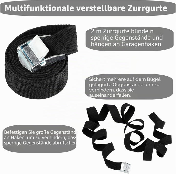 Heavdace 6 Stück Kajak-Aufbewahrungsregale, 39,4 cm, robuste Garagen-Aufbewahrung, SUP-Haken, Wandha