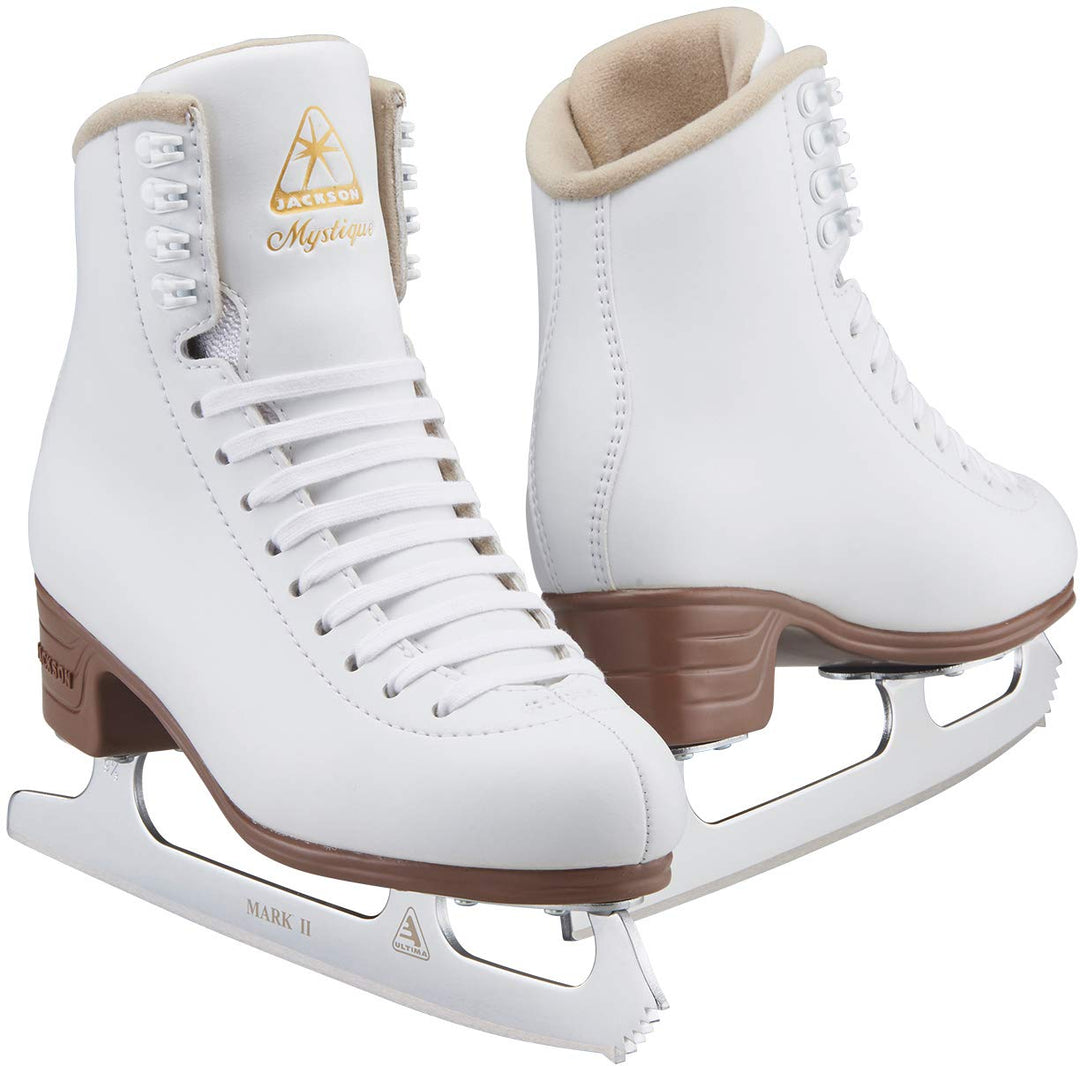 Jackson Ultima Mystique Figure Skates for Men and Boys | Olympian Quality Ice Skates Womens US 4.5,