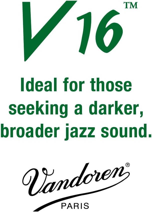 Vandoren SR704 V16 Alt Saxophon Blätter - 10 Einheiten Stärke 4, Stärke 4