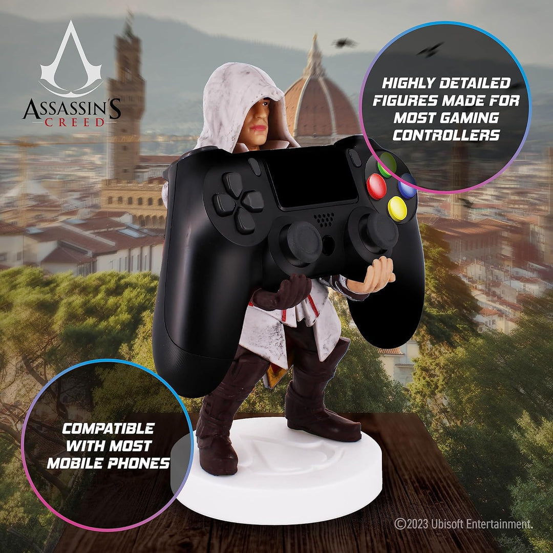 Cableguys Assassin's Creed Ezio Controller Halter & Handy Ständer - Gaming Zubehör für Schreibtisch-