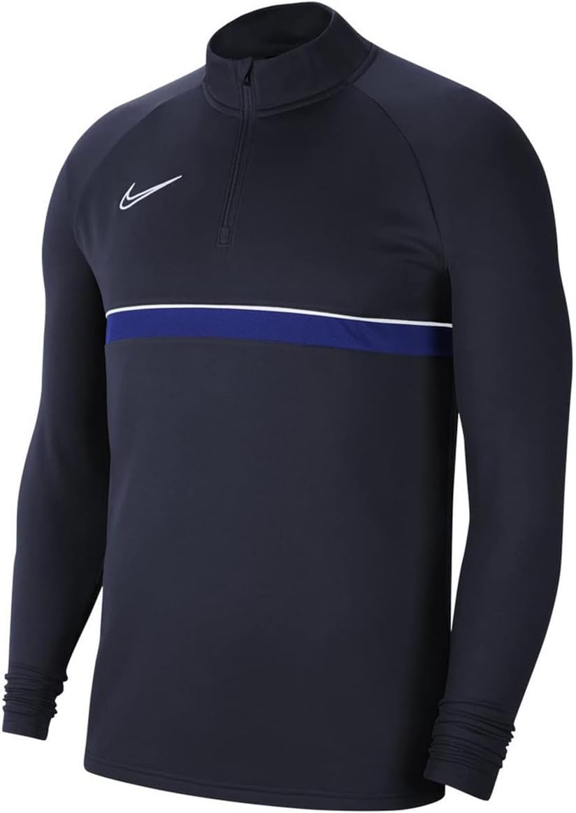 NIKE Herren Sweatshirt XXL Obsidian/White/Royal Blue/White, XXL Obsidian/White/Royal Blue/White