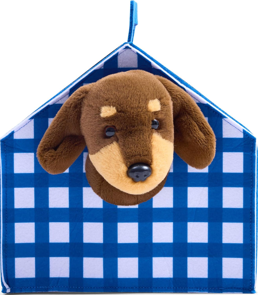 Hape Tierarzt-Set, Interaktiver Hund mit tragbarer Hundehütte, viel Zubehör, ab 3 Jahren