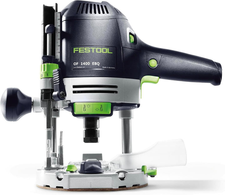 FESTOOL 574398 Oberfräse OF 1400 OF 1400 EBQ-Plus + Box-OF-S 8/10x HW