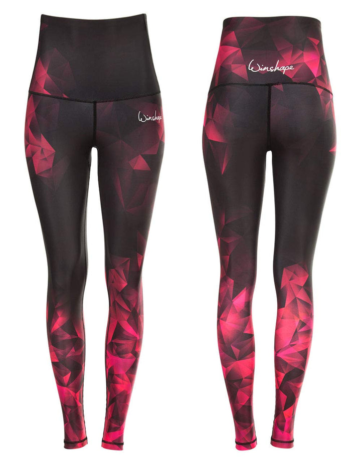 WINSHAPE Damen Functional Power Shape Tights Leggings HWL102-RUBIN-L Rubin L, HWL102-RUBIN-L Rubin L