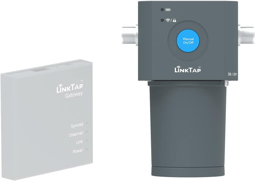 LinkTap 1-Zonen Indoor/Outdoor Smart Bewässerungssteuerung - Erfordert Gateway - Batteriebetrieben,