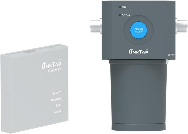 LinkTap 1-Zonen Indoor/Outdoor Smart Bewässerungssteuerung - Erfordert Gateway - Batteriebetrieben,