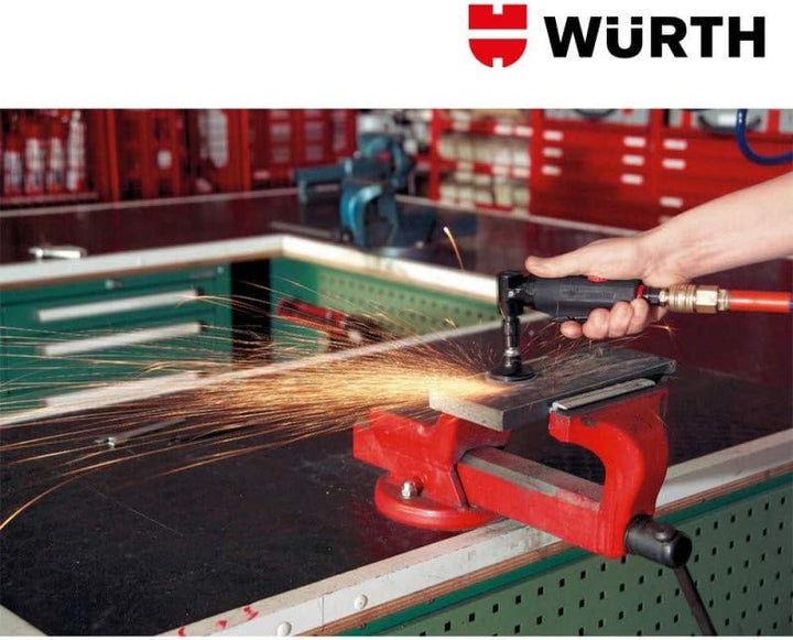 Wurth 7032310 Smerigliatrice angolata pneumatica DSW 22 Winkelschleifer Profi 07032310, Schwarz
