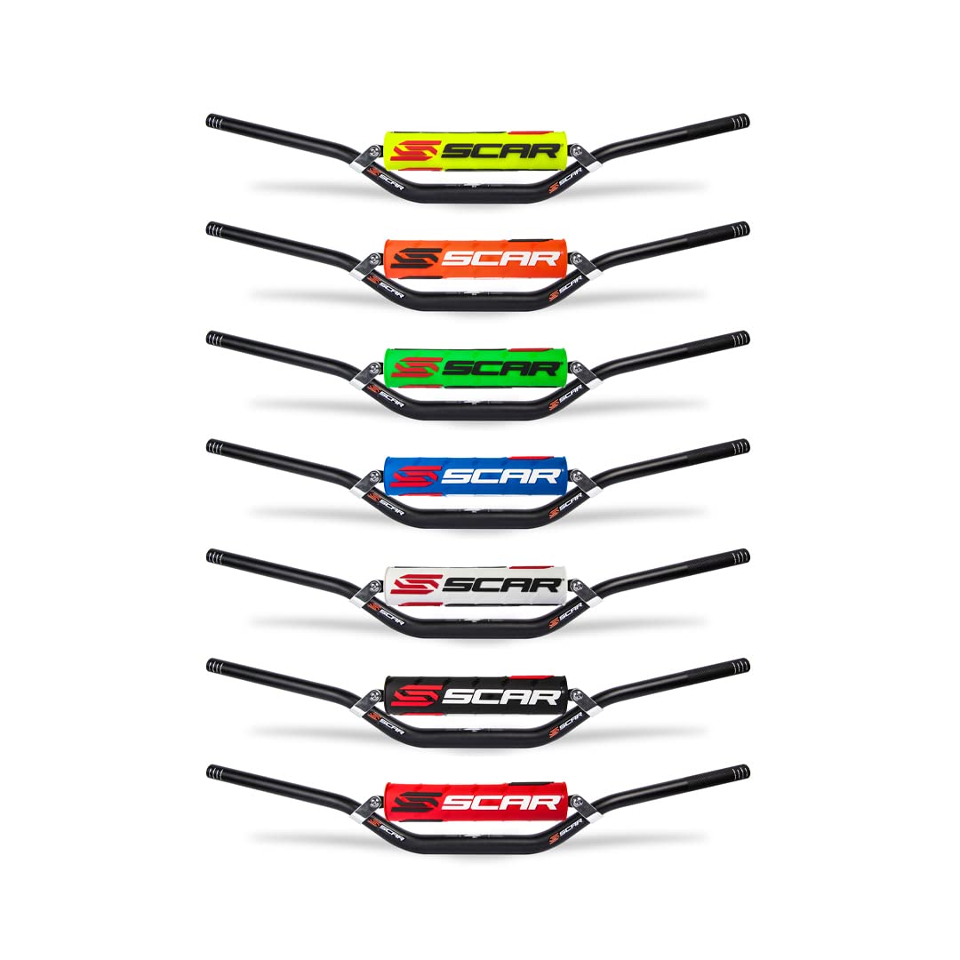 SCAR Lenker 22mm Motocross - niedrig - Alu Street Roadster Hornet CB Bandit GSR Z750 - Lenkerpolster