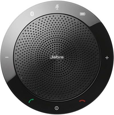 Jabra Speak 510 + Speaker Phone – Unified Communications Certified Portable Conference Speaker with