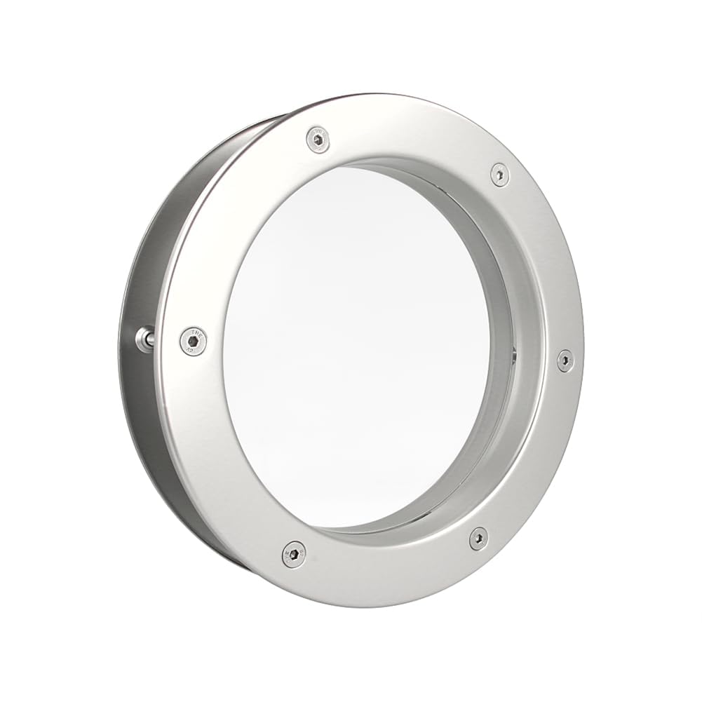 MLS Bullauge B4000, Bullauge für Türen, aus Robustem Aluminium, VSG-Sicherheitsglas, Passend für 40