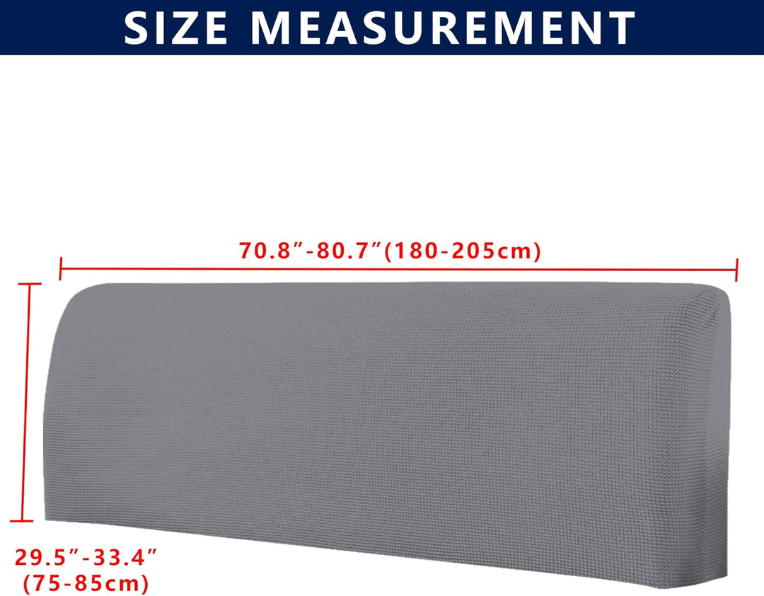 TIANSHU Stretch-Bettkopfteilbezüge Kopfteilbezug Wandschutz Dehnbare Staubdichter Bettkopfschutzbezu