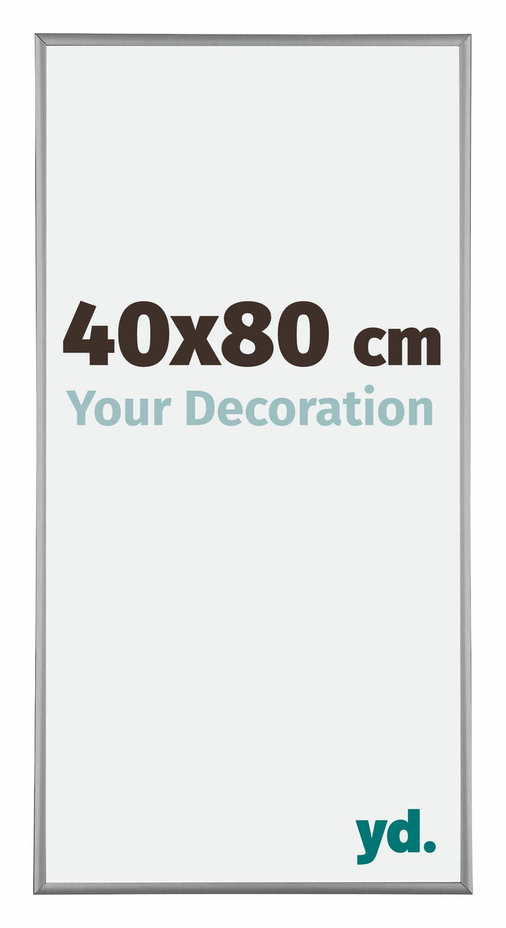 yd. Your Decoration - Bilderrahmen 40x80 cm - Bilderrahmen aus Aluminium mit Acrylglas - Antireflex