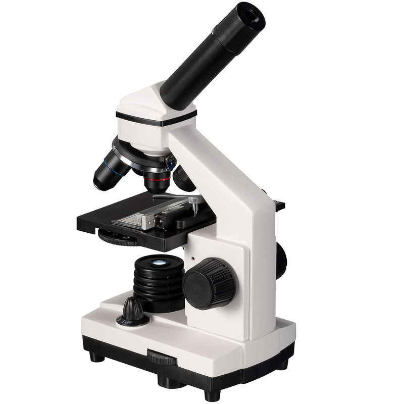 Bresser Durchlicht- und Auflicht-Mikroskop Biolux NV 20x-1280x für Kinder und Erwachsene geeignet, i