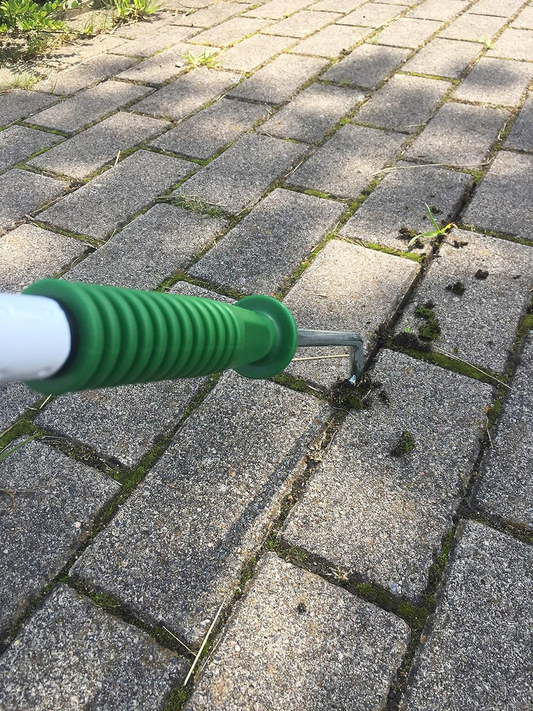 GIGANT Fugenkratzer mit Stiel Fugenreiniger Unkrautkratzer Schneide aus Vollhartmetall verschleissfe