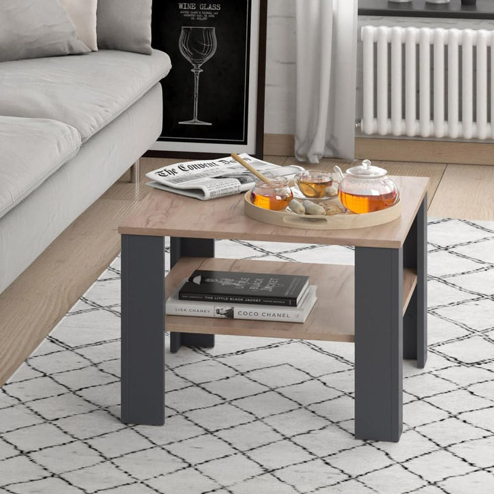 Vicco Couchtisch Homer 60x60 - Wohnzimmer Sofatisch Kaffeetisch 3 Farbvarianten +++ Beistelltisch -