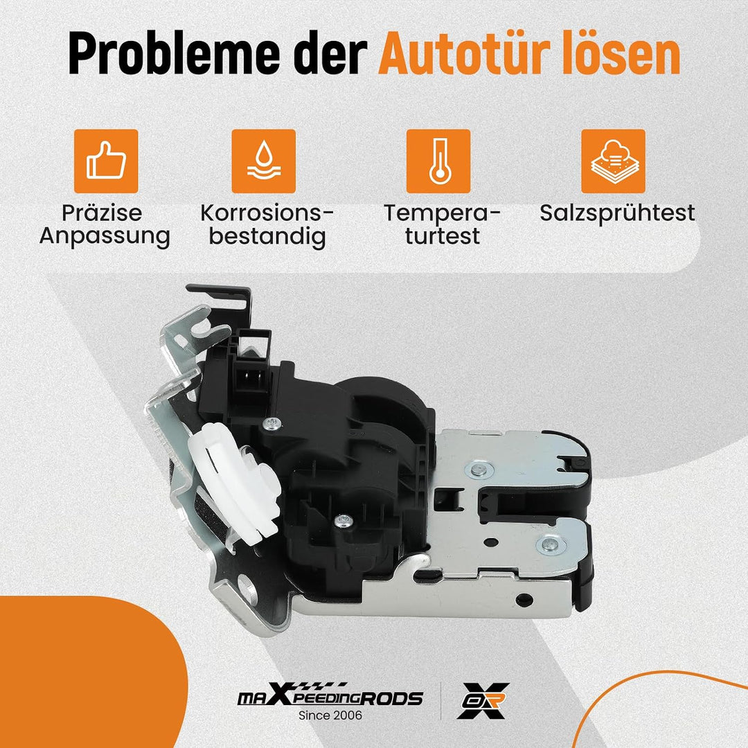 maXpeedingrods 8K9827505A Heckklappenschloss Hinten für Audi A1 A3 A4 A5 A6 A7 Q3 Q5 Q7 TT Kofferrau