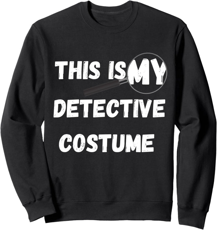 Detektiv Kostüm Spionage Privatermittler Agenten Sweatshirt
