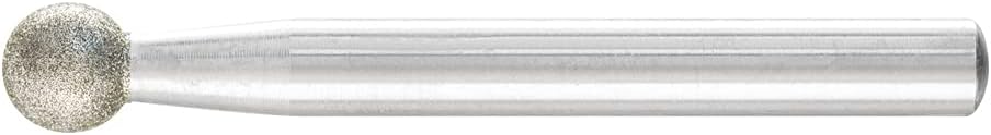 Schleifstift D8xHmm 6mm Diamant D 126 D 126 PFERD Kugelform Durchmesser 8,0mm Körnung D126, Kugelfor
