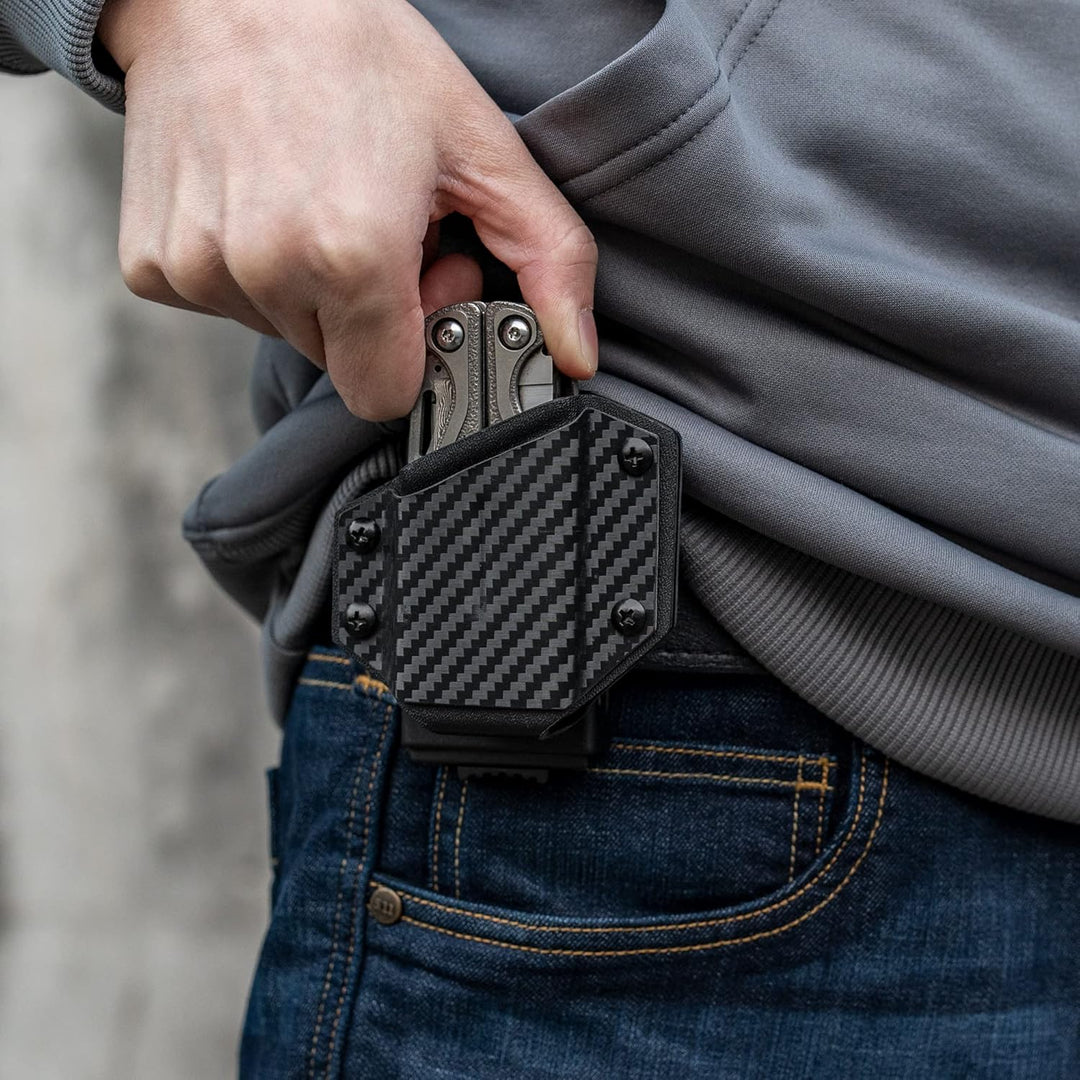 TACTICAL GEEK Kydex Holster für LEATHERMAN Multitool, mit Einstellbare Spannung, Passend für die mei