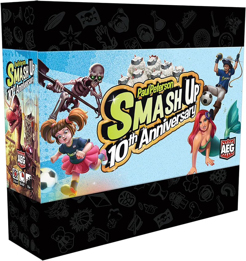 Alderac Entertainment Group Alderac Entertainment - Smash Up 10th Anniversary Set - Card Game - Stan