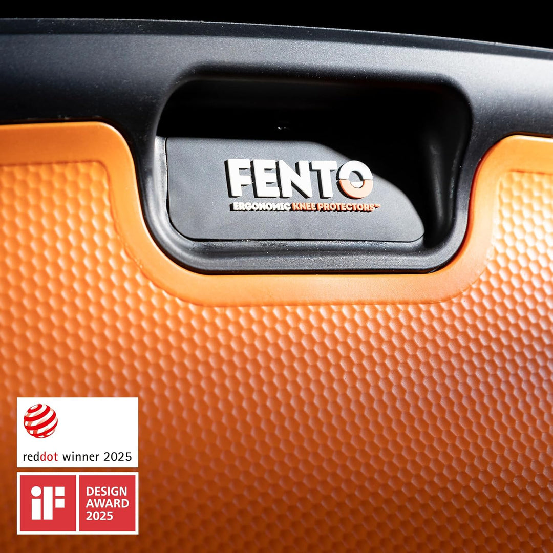 FENTO BOARD M2 | Ergonomisches Kniebrett | Multifunktionales Kniekissen mit Magnet-Ablage, Anti-Ruts