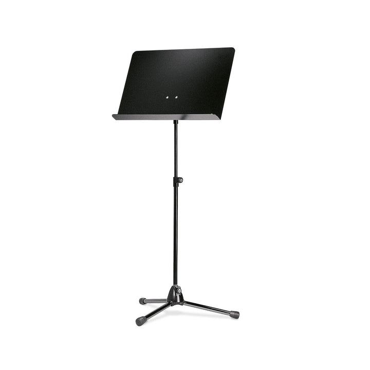 K&M 118/1 Orchesternotenpult Schwarz – Ausziehbarer Notenständer 68 – 121 cm – klappbare Aluminium-P