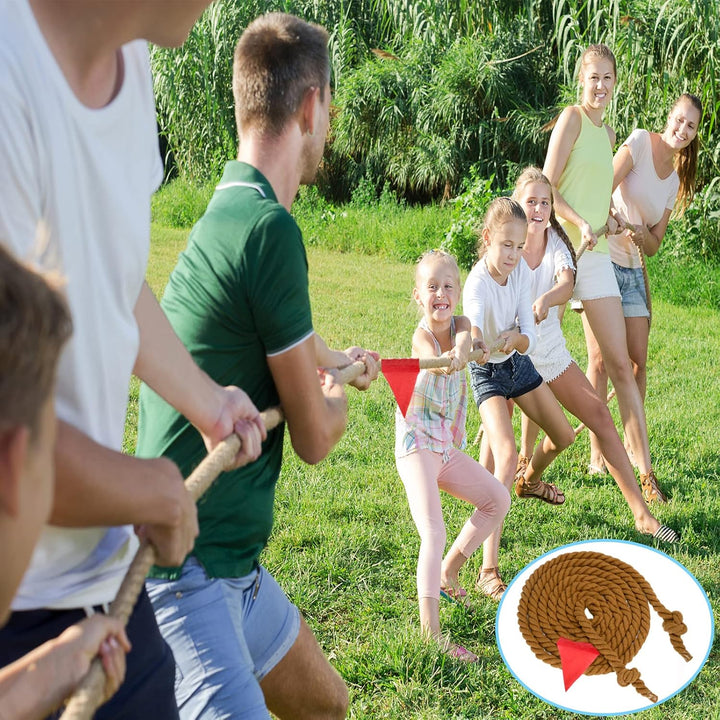 Tauziehen Seilspiel Outdoorspiele Gartenspiele Kindergeburtstag Partyspiele für Kinder und Erwachsen
