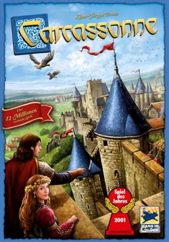 Hans im Glück | Carcassonne | Grundspiel | Familienspiel | Spiel des Jahres 2001 | 2-5 Spieler | Ab