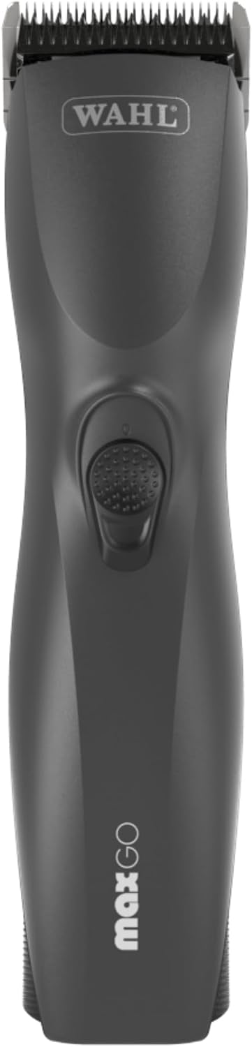 Agrarzone Edition Wahl Moser Max Go Hundeschermaschine mit Aufsteckkamm-Set - Kraftvolle Akku Scherm