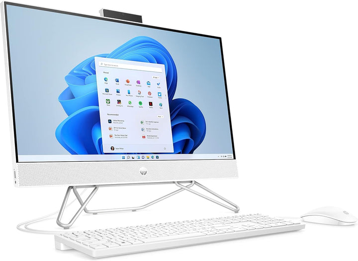 HP All in One PC | 23,8" FHD-Display | Intel Core i5-1235U | 8 GB DDR4 RAM | 512 GB SSD | Intel Iris