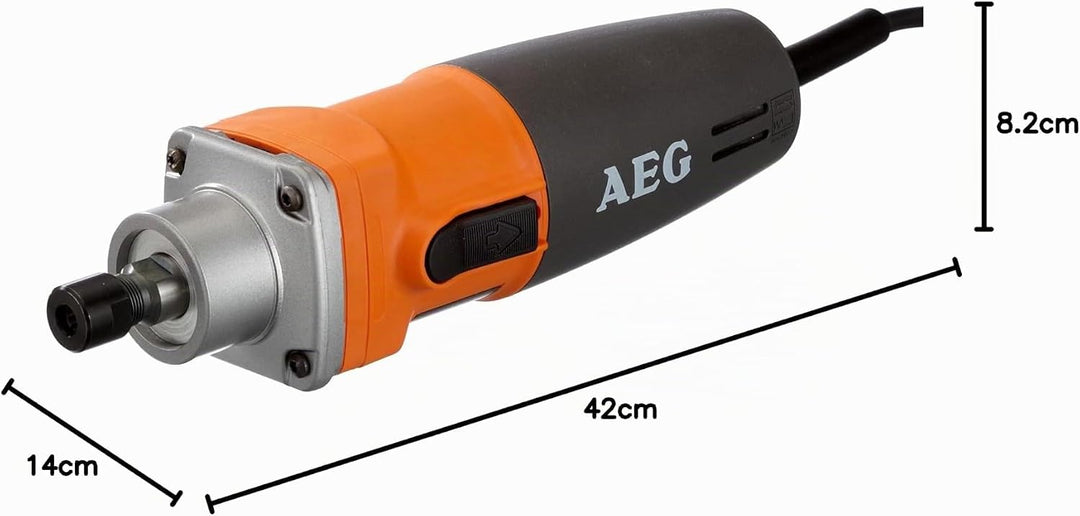AEG 4935412985 Geradschleifer, 500 W, 24 V