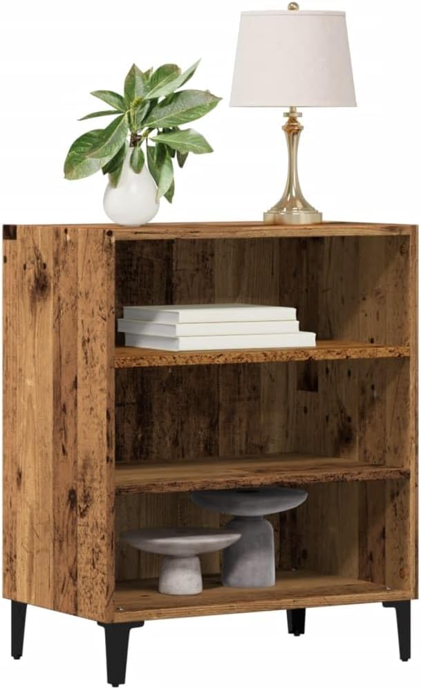 vidaXL Sideboard Altholz-Optik 57x35x75 cm Holzwerkstoff