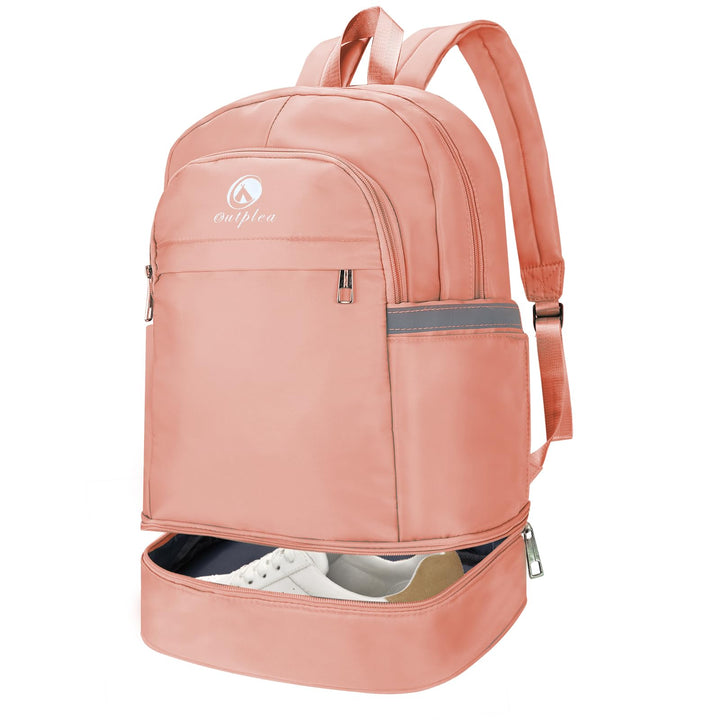 28L Reiserucksack Herren Damen, Schwimmrucksack mit Nasser Taschen, Wasserdichter Sportrucksack mit