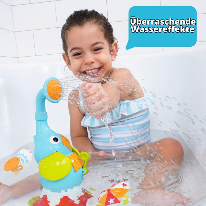 Wasserspiel Springbrunnen Elefant