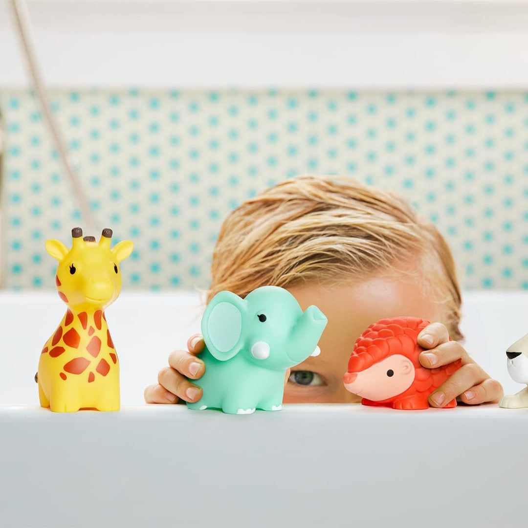 Munchkin Wild Tiere Baby Badespielzeug, 8 Stücks, Multi Wild Animals, 8 Pack, Wild Animals, 8 Pack