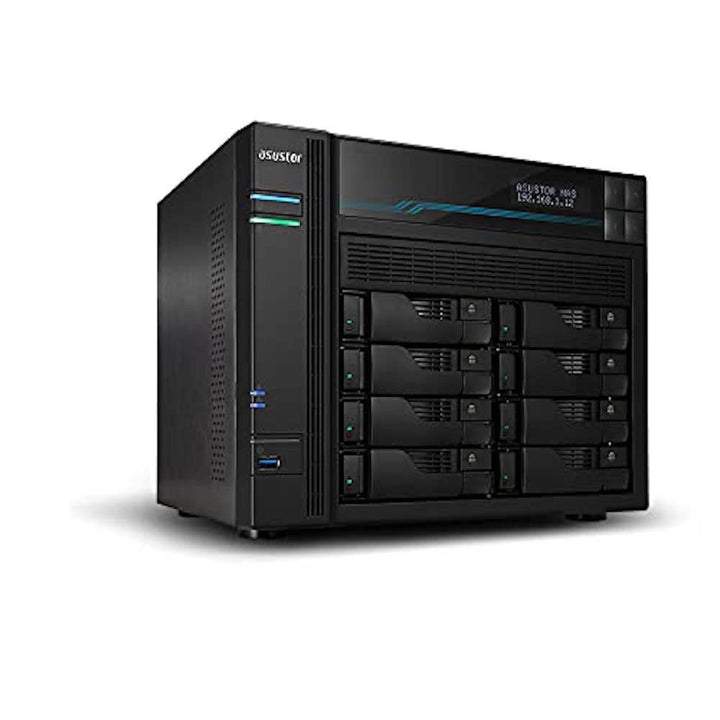 Asustor AS6510T 10 BAHIAS Atom C3538 Quad CORE DENVERTON 2.1GHZ 8GB 2x2.5GBE 2x10GBE RAID 0,1 JBOD S