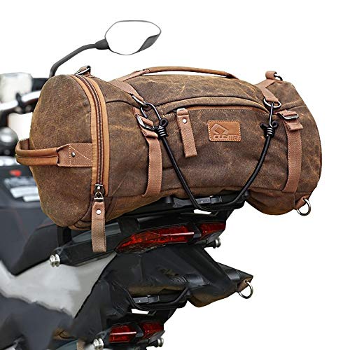 Hecktasche Vintage 25L für Suzuki Intruder VL 800 Volusia braun