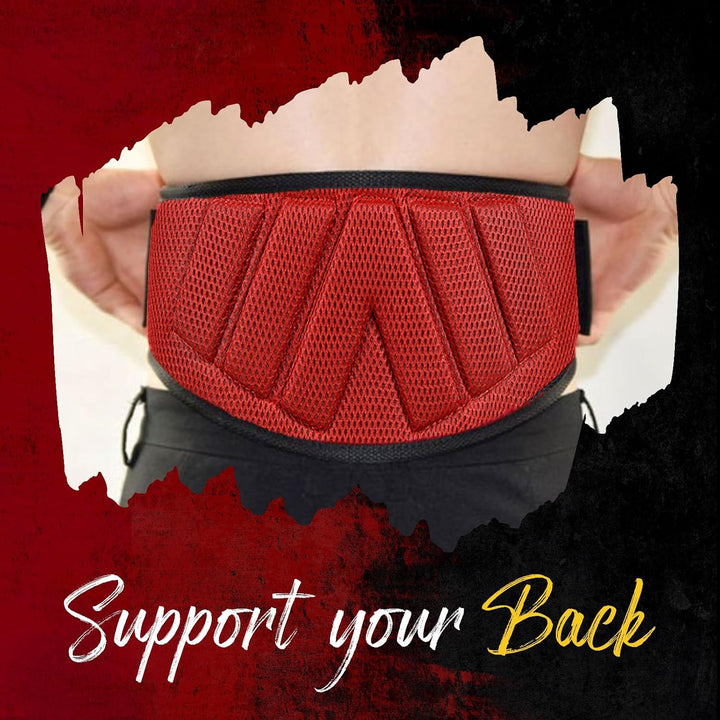 Weightlifting Back Support Belt aus Neopren – Ergonomischer Trainingsgürtel zur Rückenunterstützung