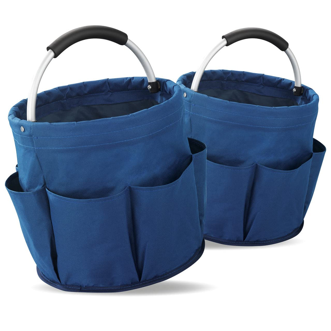 Maximex Reinigungs Caddy, 2er Set, Putztasche mit 6 Aussenfächern, 16 l Hauptfach, Organizer für Put