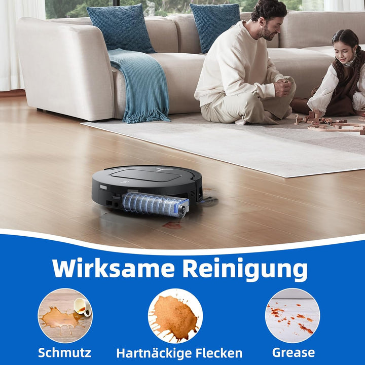 1000 ml Reinigungslösung für ECOVACS DEEBOT X11 Omni / X9 PRO OMNI /X8 PRO OMNI /X5 PRO OMNI /X2 OMN