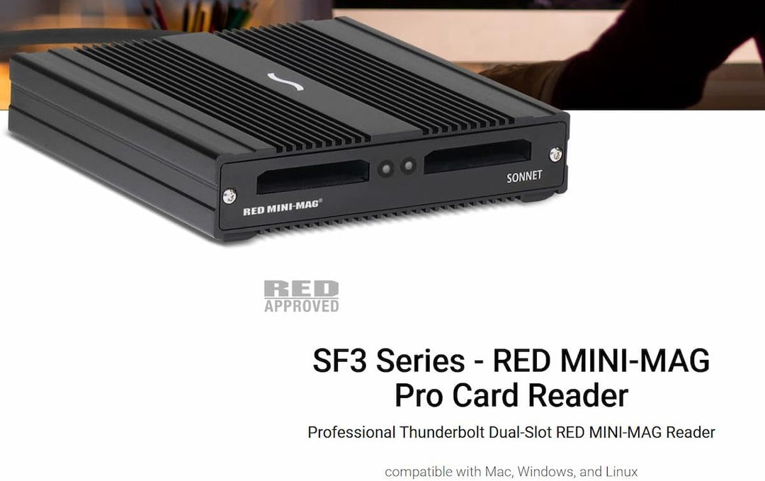 Sonnet Technologies SF3 Series - RED-Mini MAG Kartenleser, SF3-2RMM