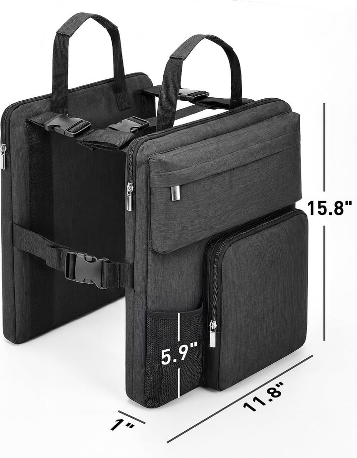 BS-VOG Über-Koffer-Organizer für Handgepäcktasche mit Getränkehalter | Packing Cubes für Koffer, ver