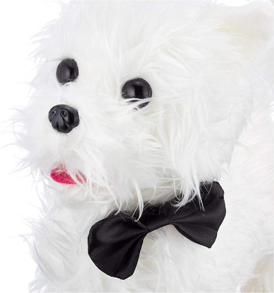 Tobar 17971 Gehender und bellender Welpe-West Highland White Terrier (Hund mit Funktion/Fernbedienun