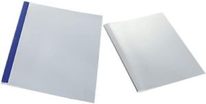 Leitz 177158 Thermobindemappe Standard, A4, Rückenbreite 1,5 mm, 100 Stück, weiss 1.5 mm (15 Sheet),